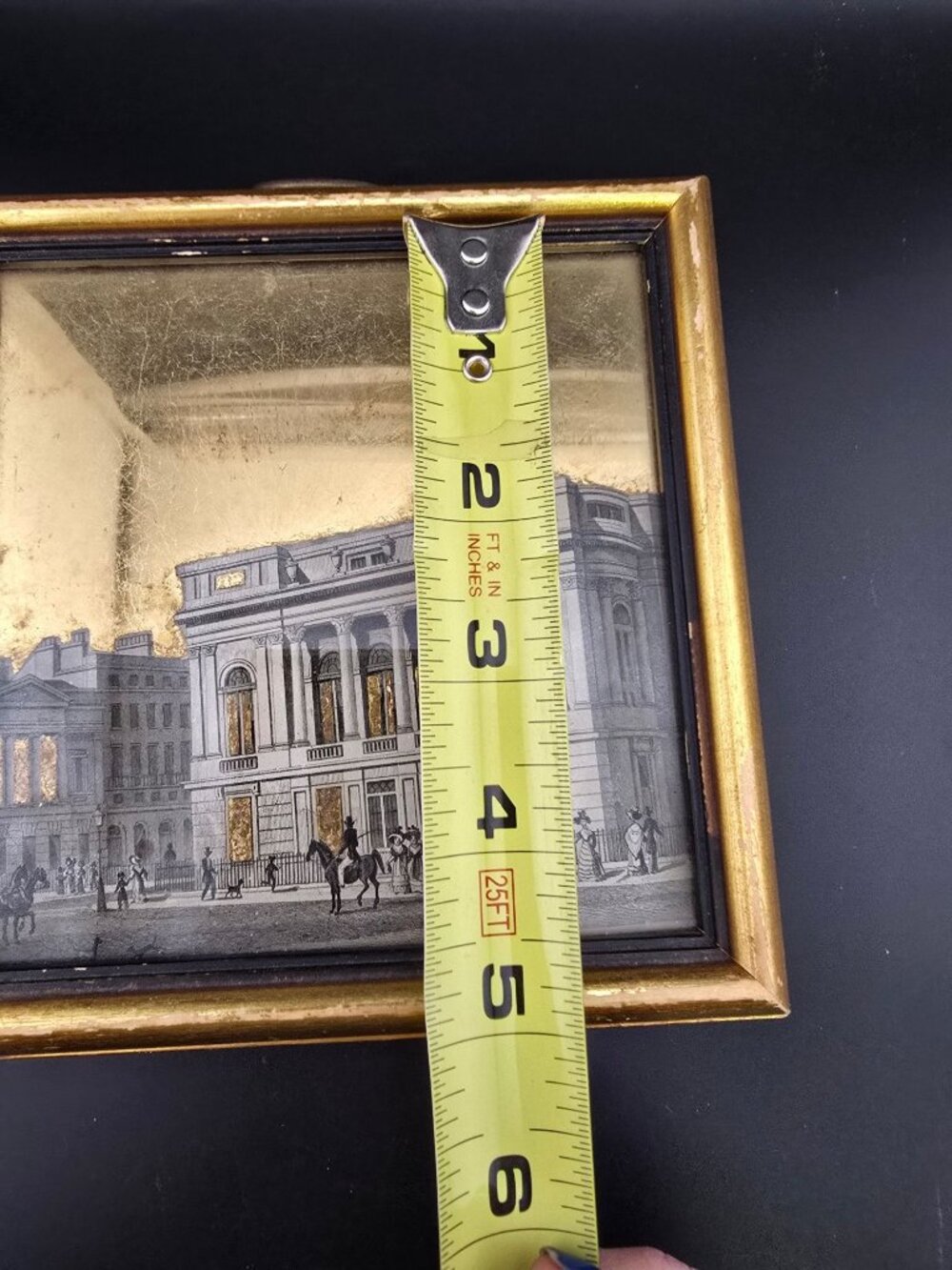 Vintage 1950's Sungott Art Studios Framed Decoupage Artwork With Gold Leaf READ - Picture 11 of 14